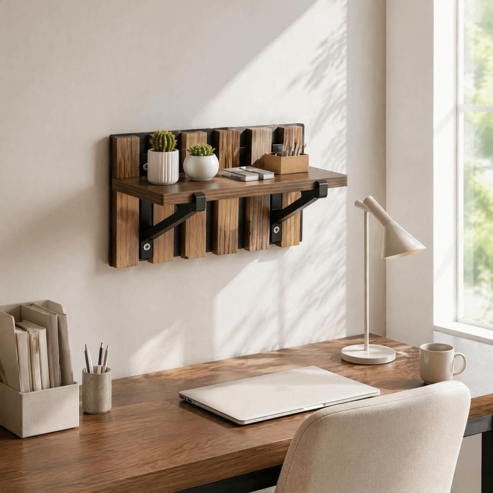 Easy Installation Acoustic Panel Shelf 3D Printed Sound Absorbing Board Bracket Home Studio