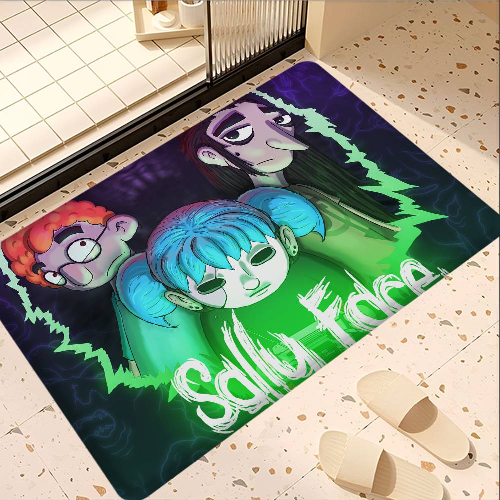 Game S-SallyS F-Face Room Mats Anti-slip Absorb Water Long Strip Cushion Bedroon Mat Household Carpets