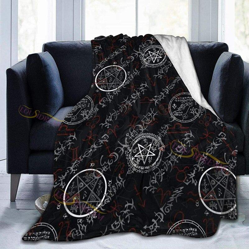 Supernatural Decke Couch Quilt Abdeckung Reise Bettwäsche Outlet Überwurf Decke Büro Flanell Decke Tagesdecke TV Decken Geschenk
