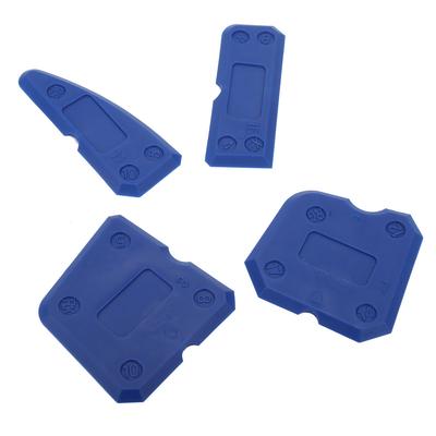 4PCS Caulk Tools Kit Silicone Glass Cement Caulking Scraper for Sealant Grout Finishing Sealing