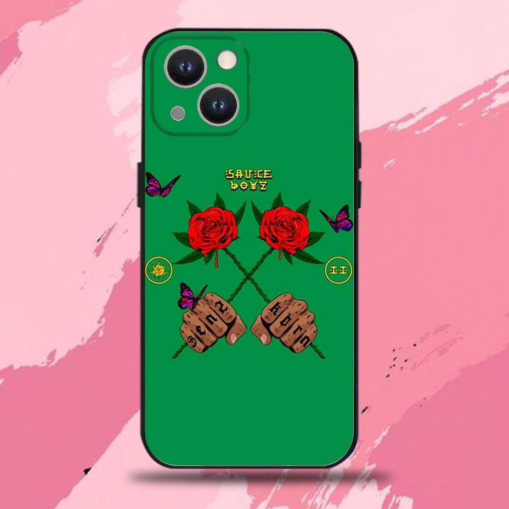 E-Eladio Carrion Sauce Boyz Phone Case For iPhone 16,15,14,13,12,11 Plus,Pro Max,XS,X,XR,SE,Mini,8,7,Soft Silicone Black Cover