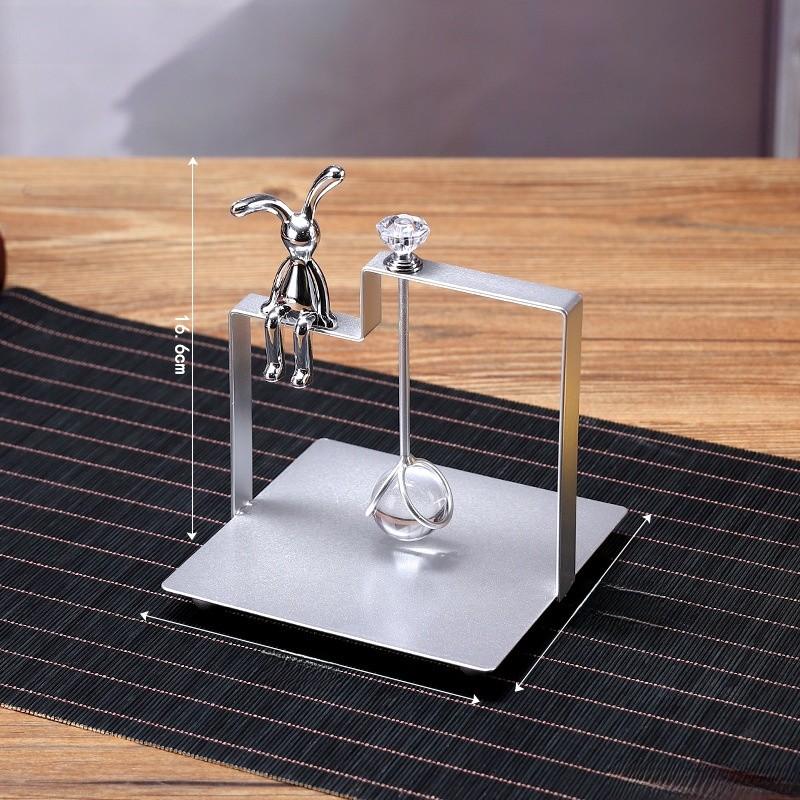 Sleek Metal Tissue Box Stand For Dining Table Home Office Accessory Decoration