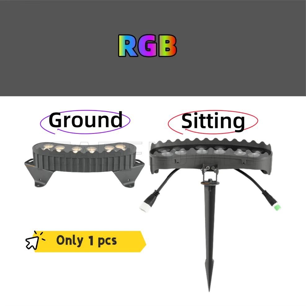 LED Baumumarmungs-Lichtring Spleißen Außen Wasserdicht IP67 Säulenleuchten Landschaftsgartenbeleuchtung Dekor Pavillon AC220v DC24v12w