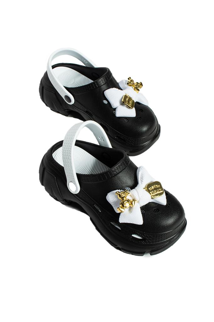 High Sole Ribbon Detailed Eva Comfort Women's Sandals DNZ223-24B