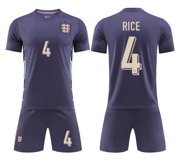 England National Team | Away Jersey | Set | Number 4 Printing 20