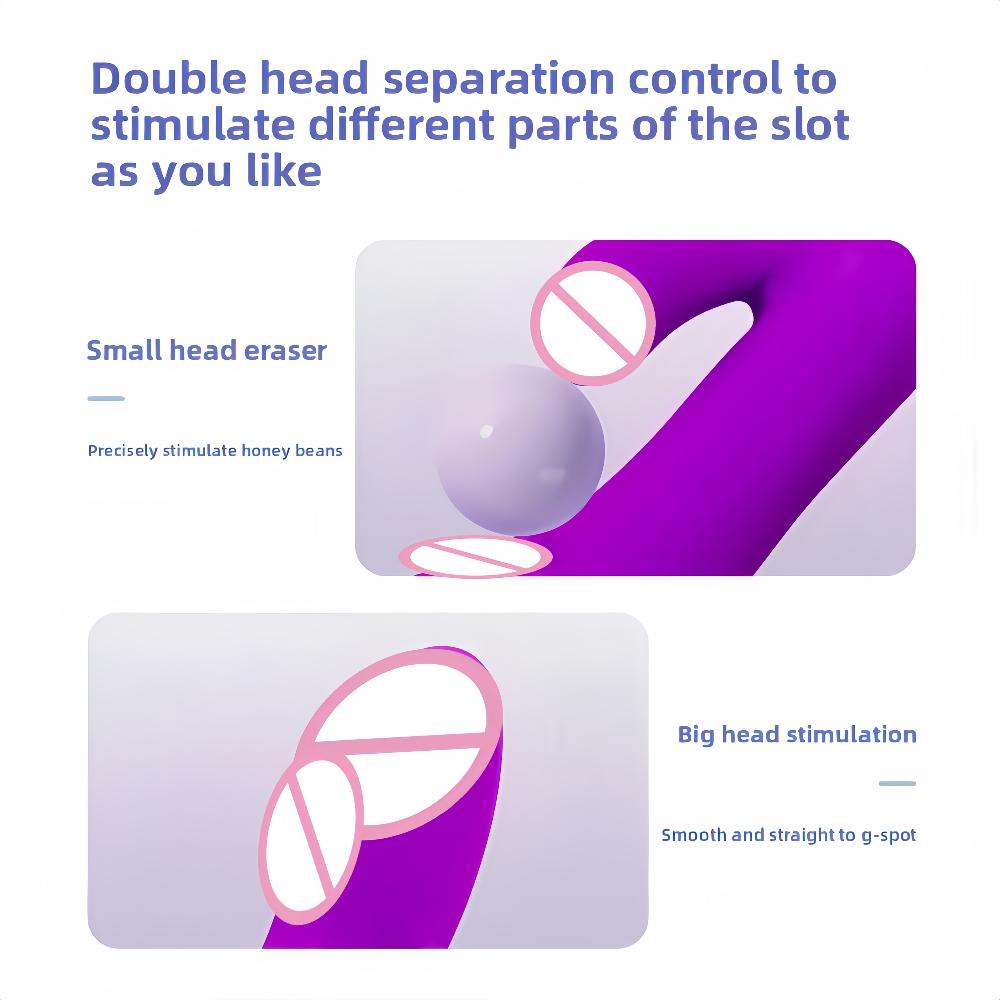 Powerful Rabbit Vibrator Dildo Double Vibration Clitoris G-Spot Stimulator Nipple Anal Massager Female Masturbator Adult Product