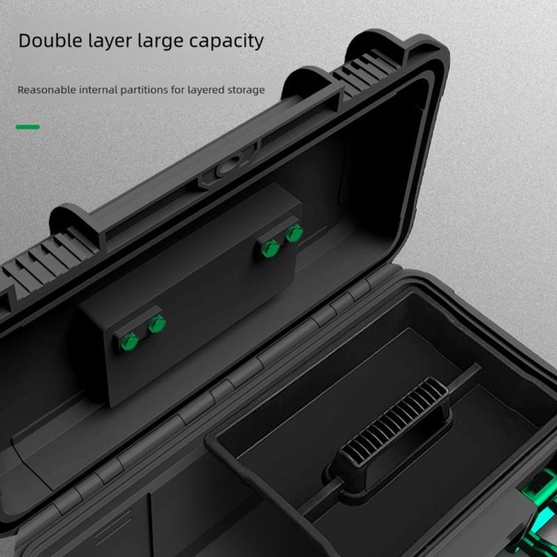 Industrial Tool Box Waterproof Structure with Removable Tray Storage Box For Professional Technicians