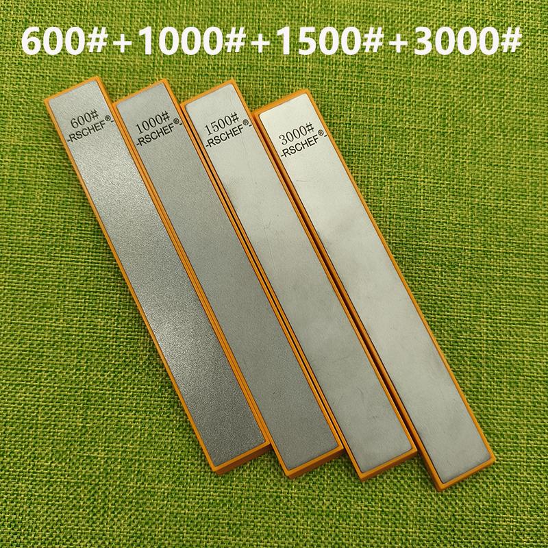 New Orange Base Diamond Whetstone for Knife Sharpener Sharpening Stone Diamond Whetstone Honing Stones Oil Stone SET