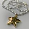 Mei Mary Influencer-style Pearl Belt - Women's Decorative Suit Heart Accessory Waist Chain Crossbody