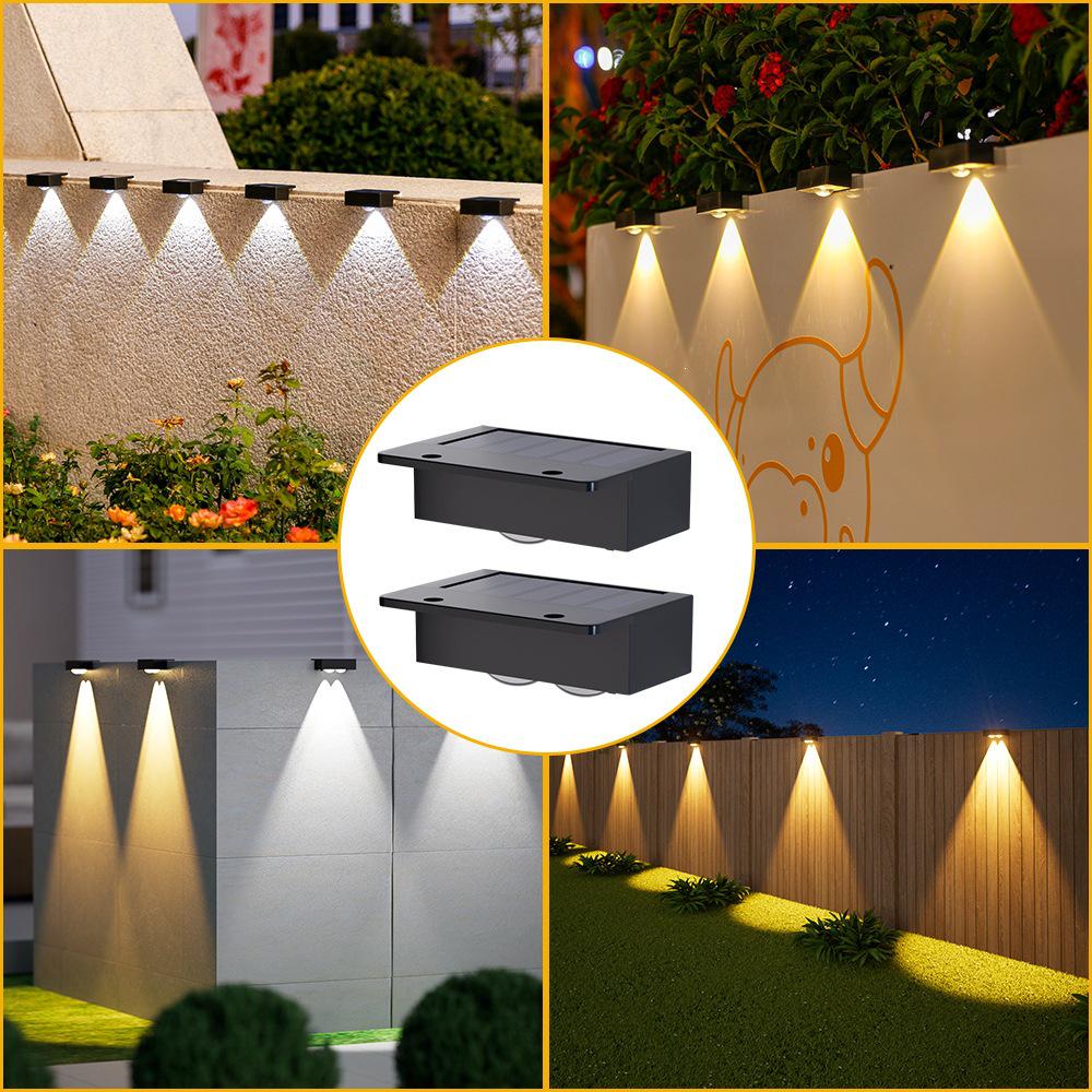 Automatic Solar Decorative Lights: Outdoor Wall, Stair & Balcony Illumination