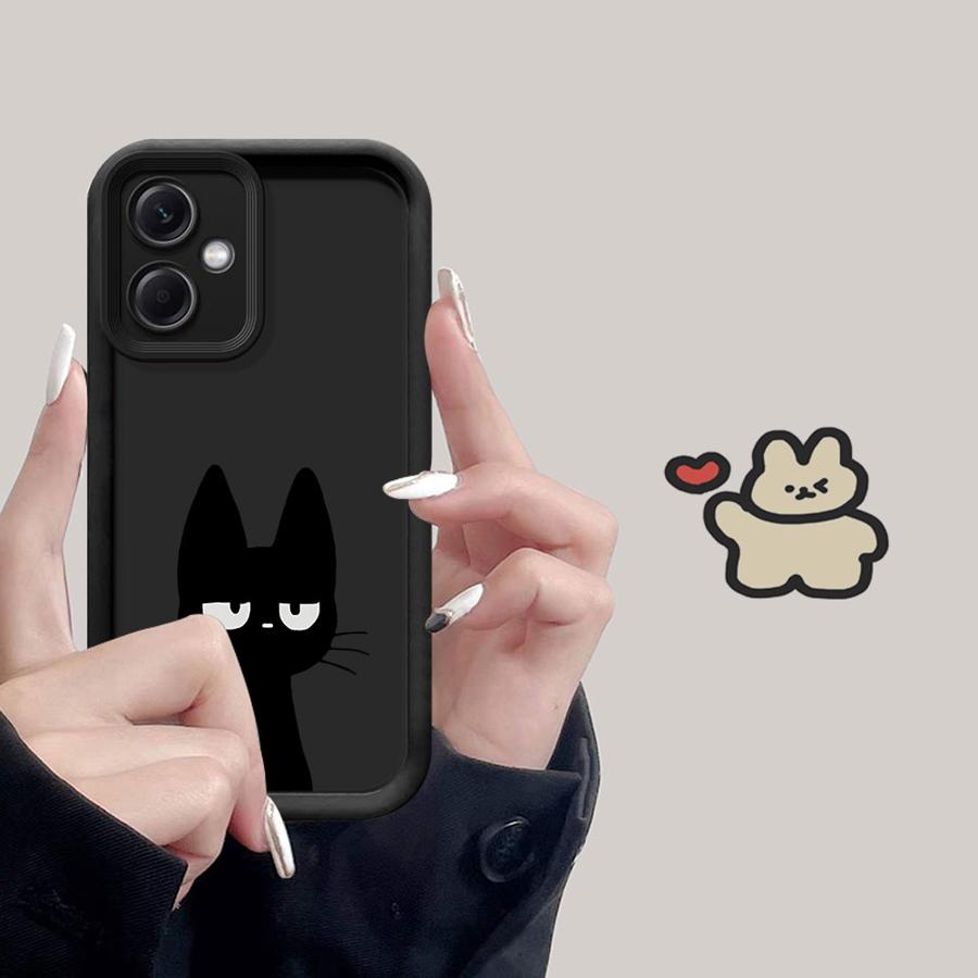 Cute Lucky Cat Phone Cover Case for Xiaomi Poco F8 C51 X3 Pro X3 NFC C50 C61