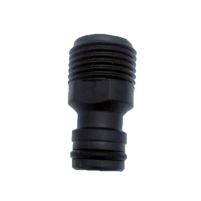 5 Piezas Conector Rápido para Manguera de Jardín Adaptador de Tubo de 1/2 Pulgada Junta de Rosca Externa de 20 mm Accesorios de Jardinería