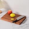 Ebony Wooden Cutting Board Double-sided Antibacterial Fruit Vegetable Chopping Board Anti Mold Cutting Board Mats Household