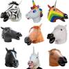 Unicorn Horse Mask Latex Costume For Halloween Party Cosplay