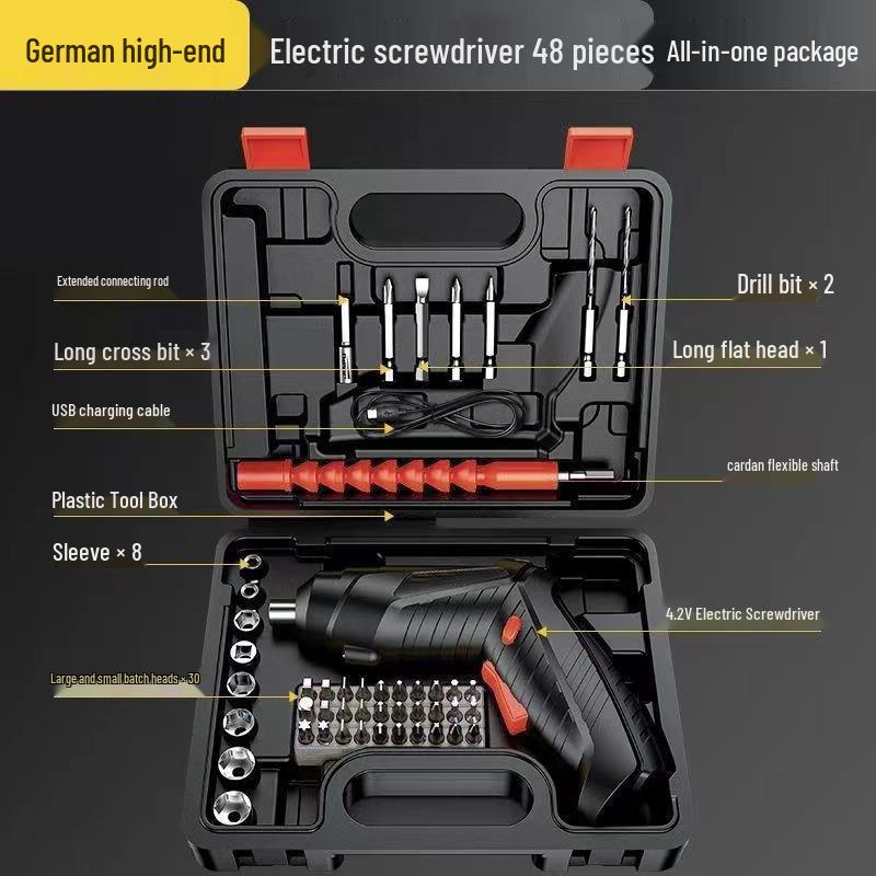 

Набор из 48 предметов, многофункциональная перезаряжаемая мини-отвертка