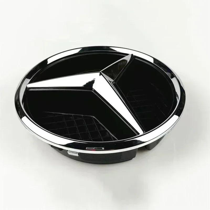 3D Car Grill Emblem Star Badge Front Grill Logo For Mercedes Benz W204 W205 W213 X253 A B C E S CLA GLB GLC GLE GLS Accessories