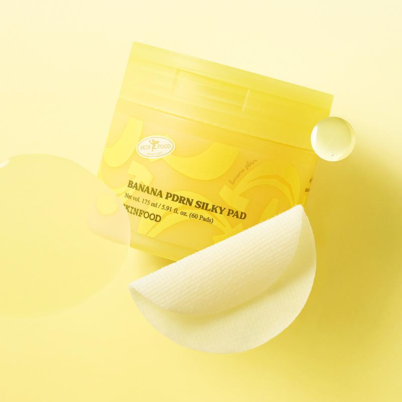 [SKINFOOD] Banana PDRN Silky Pad 175ml 60EA