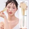 DUcare Face Powder Brush Makeup Fluffy Large Cheek Made Premium Taklon X1-01