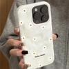 Daisy Flower Candy Color Phone Case For iPhone 15 Pro Max 16 17 14 13 Pro Max 13 12 11 Plus Soft ShockProof Fashion Luxury Funda