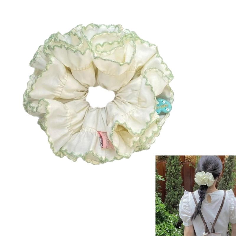 11cm Fabric Hair Ties Elastic Scrunchies Multi Color Hair Scrunchies For Daily Use Styling