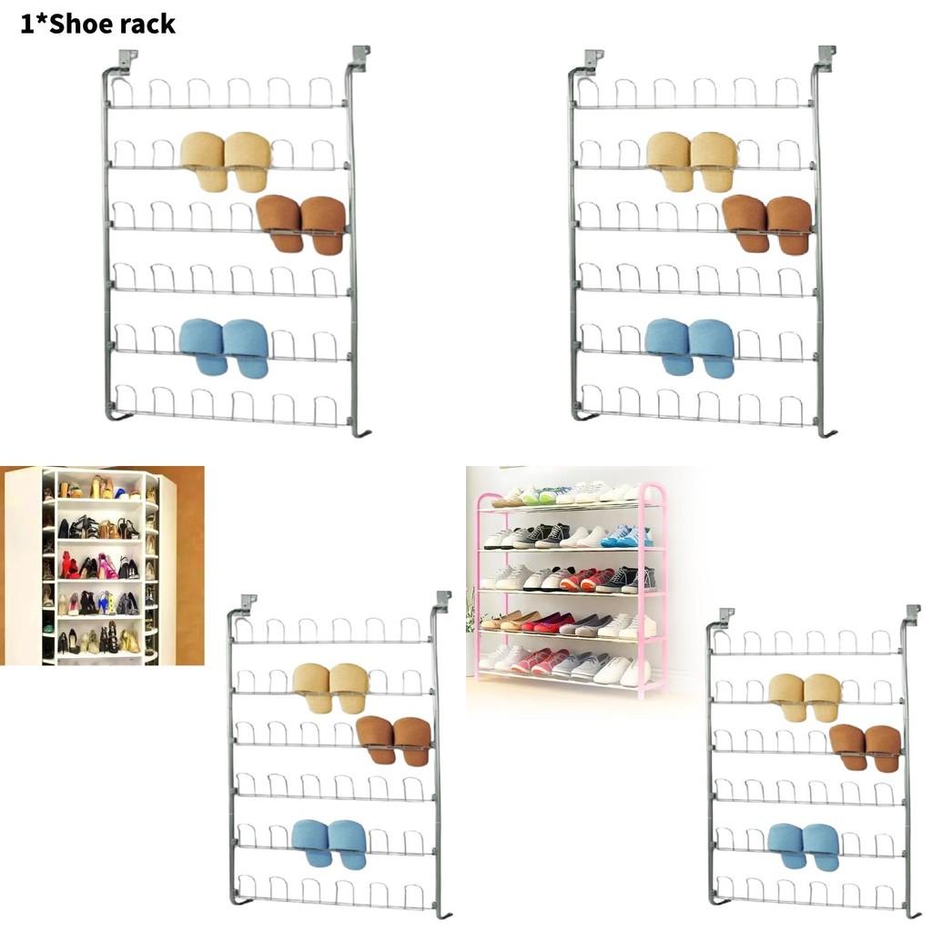 Modern Metal Shoe Rack For Home And Dormitory With Multilayer Storage Organizer