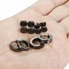 Geometric Stainless Steel Round Circle Jewelry set Stud Earring Hoop Earrings Drop Earring