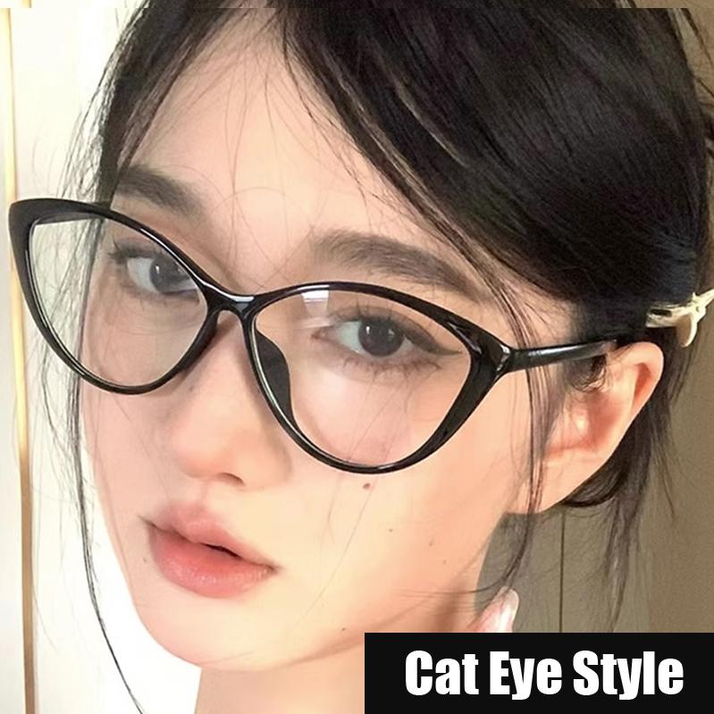 

Модные готовые женские мужские простые очки роскошная оправа кошачий глаз анти-синий свет защитные очки оптические очки очки