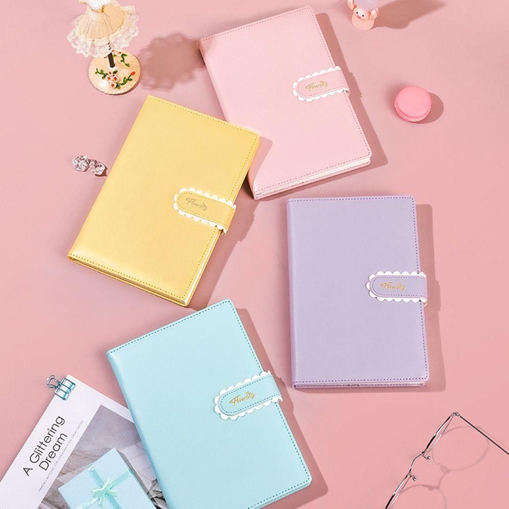 Macaron Color A5 Notebook 224 Pages Handbook Fashion Student Notebook School Office Supplies