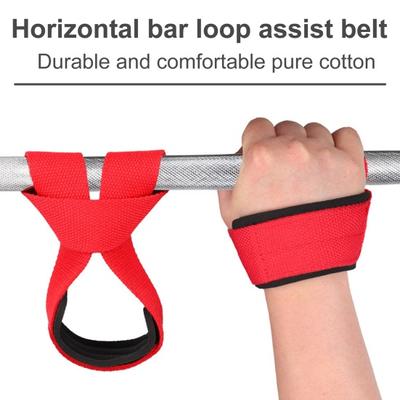 1 paar Hebebänder für Krafttraining Fitness Pull Straps Grip Unterstützung Handgelenk Gurt für
