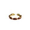 Light Luxury Retro Seven-grain Rice Ring, Ring, Fashionable and Good Meaning, Tibetan Auspicious Adjustable Jewelry, Small