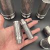 304 Stainless Steel Male Thread Mesh Tube Oil Filter and Separator