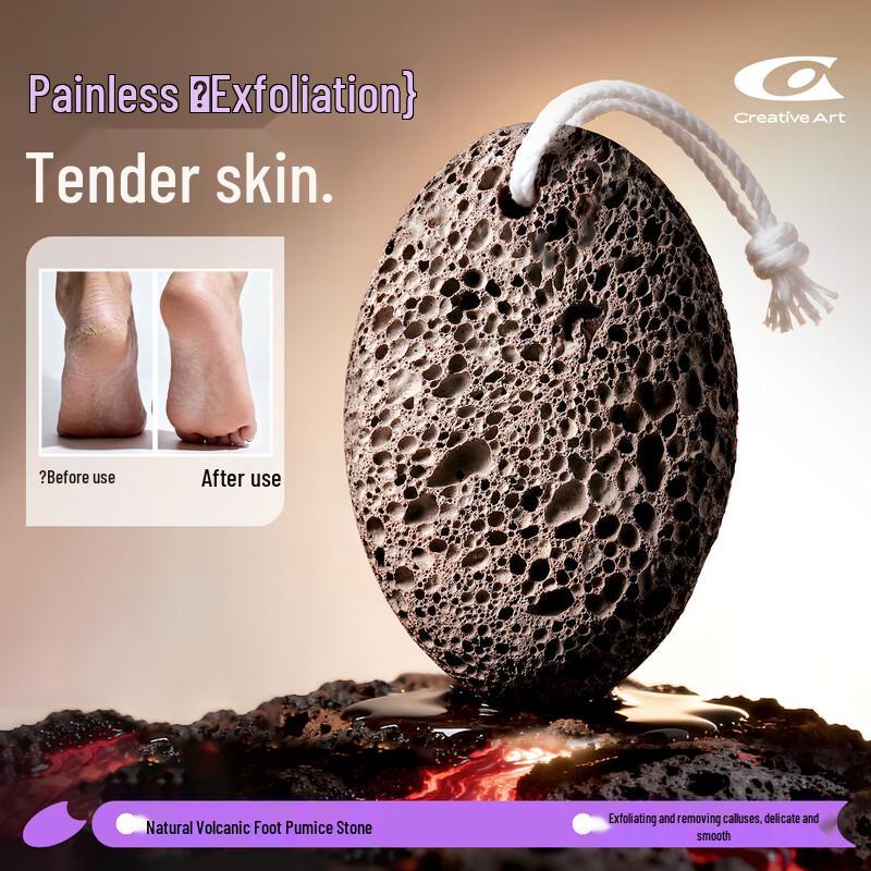Creative Art Volcanic Pumice Foot Scrubber