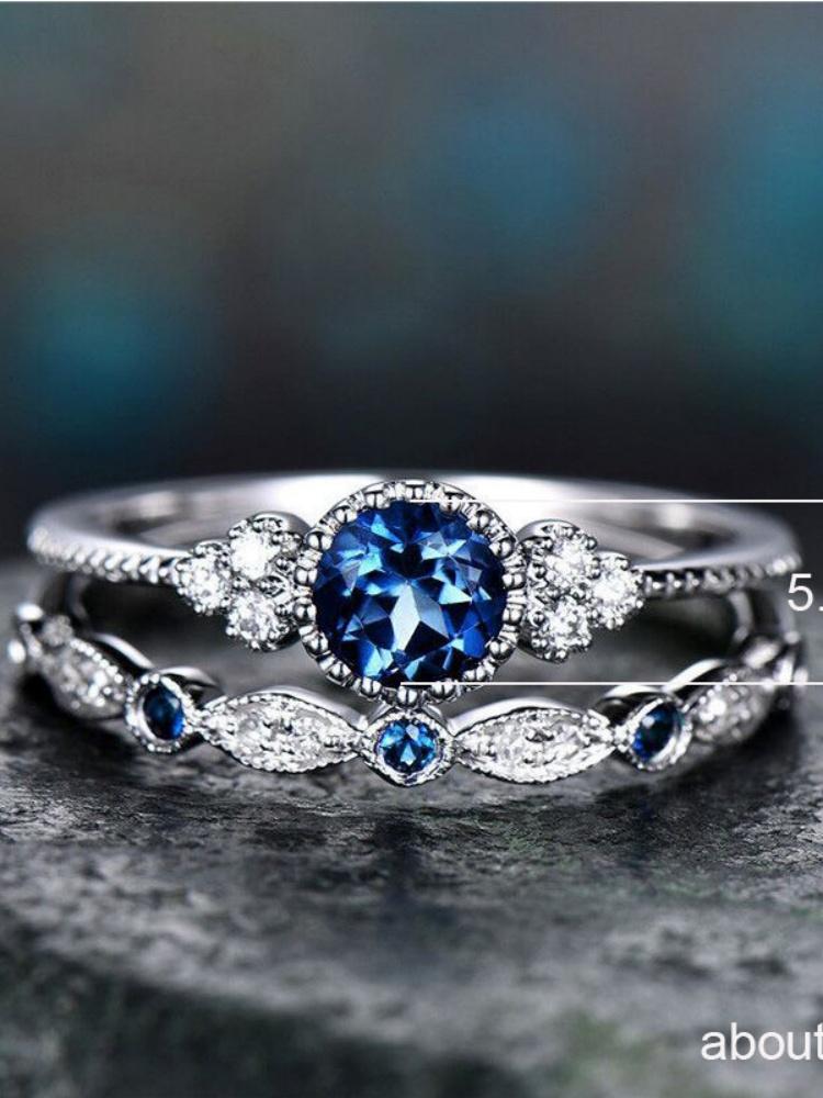 925 Sterling Silver Ring Set with Emerald Zircon Crystals for Women Engagement Wedding Glamour Luxury Quality Fine Jewelry Gifts