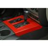 Central Gear Shift Panel Cover Trim Bezel Sticker For Dodge Nitro 2007-2012 Red