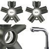 10-in-1 Faucet Aerator Removal Tool Compact Faucet Wrench Heavy-duty Aerato Key for Threaded Scratch-Free TF M16.5 M21.5 M24 M28 Aerators