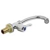 Plastic Steel Kitchen Faucet Single Cold Water Healthy Water Tap