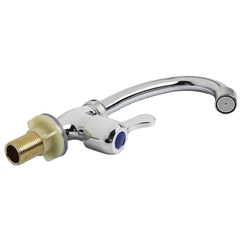 Plastic Steel Kitchen Faucet Single Cold Water Healthy Water Tap