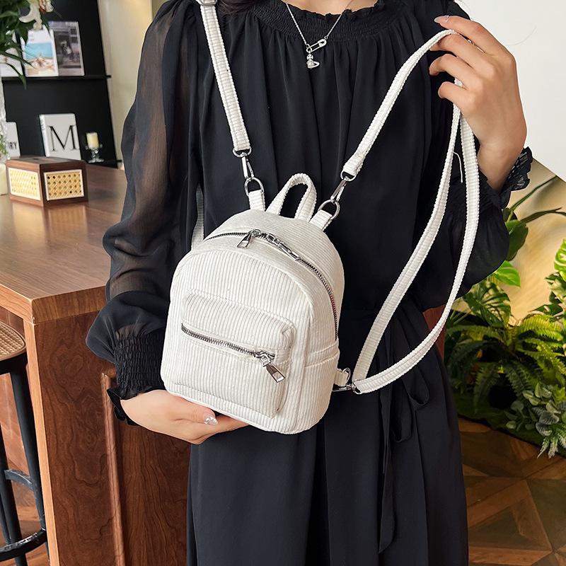 Retro and Simple College Student Commuter Shoulder Bag