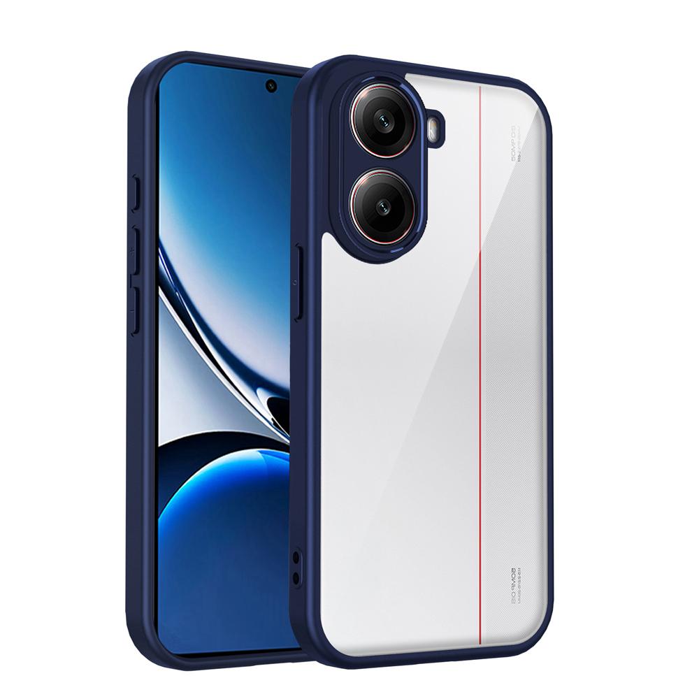 KEYSION Transparent Case for Xiaomi POCO X8 Pro Max Soft Silicone+PC HD Clear Simple Shockproof Phone Back Cover for POCO X8 Pro