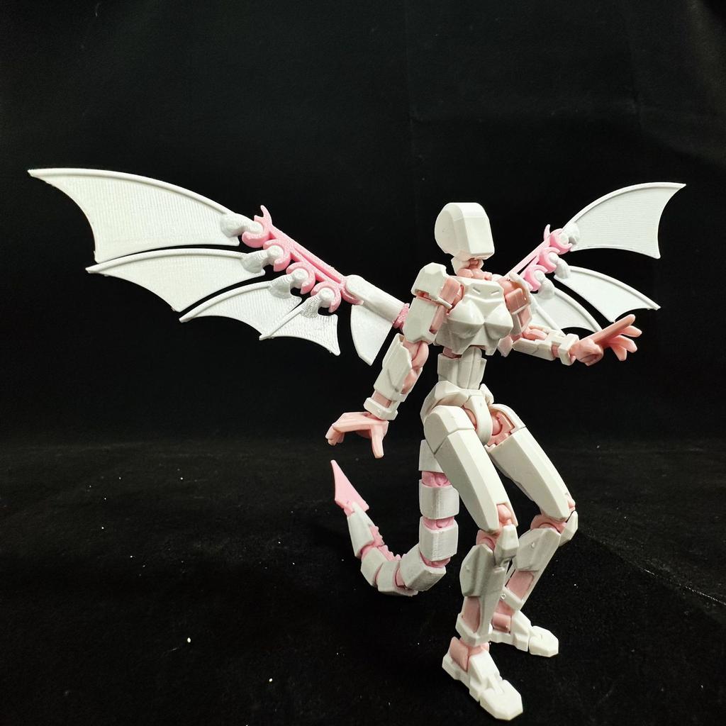 3D Printed Three Head Flying Dragon / Fire Dragon T13 Action Figures Multi-Jointed Movable Robot Nova 13 DIY Mannequin Toys