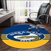 Parramatta Eels Print Round Rug, Washable Floor Carpet, For Entryway Dorm Laundry Room Office Study, Home Decor Birthday Christmas Gift