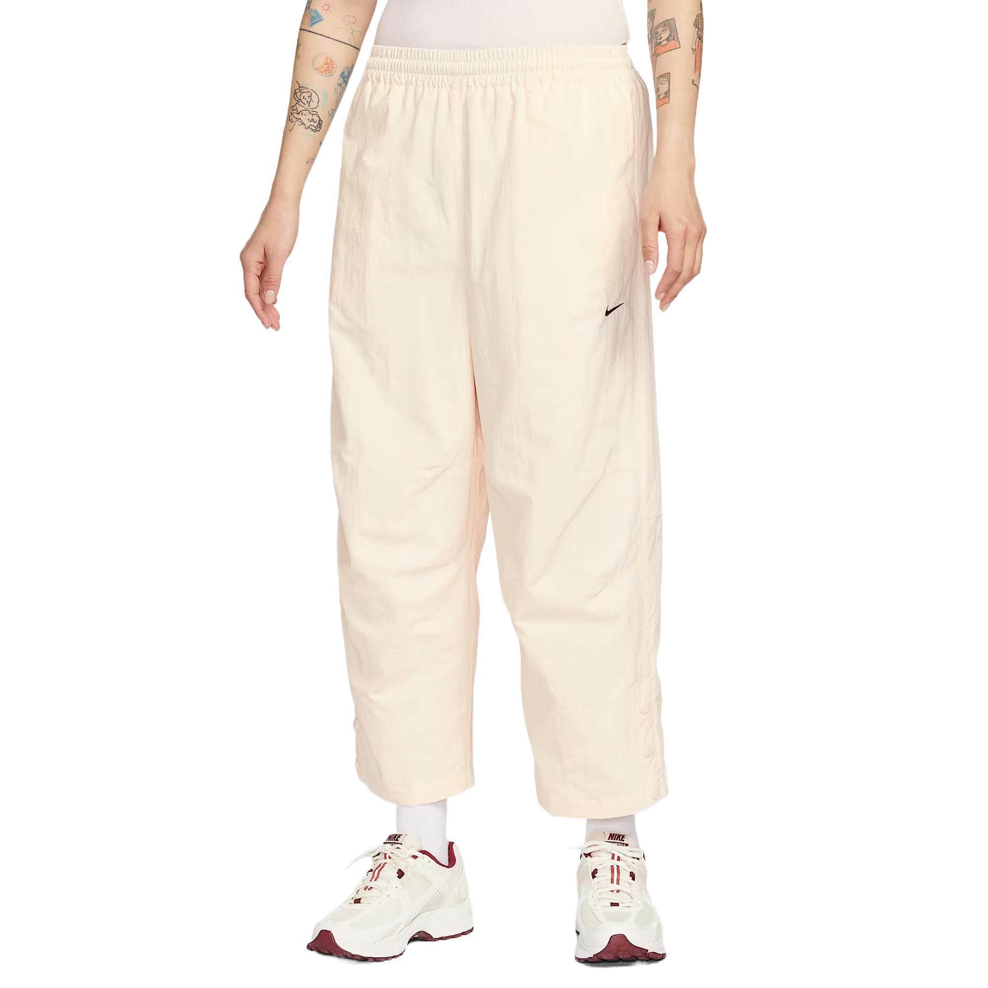 

Nike Solid High-Waisted Tapered Casual Pants Women bottoms IF0221-103 XL