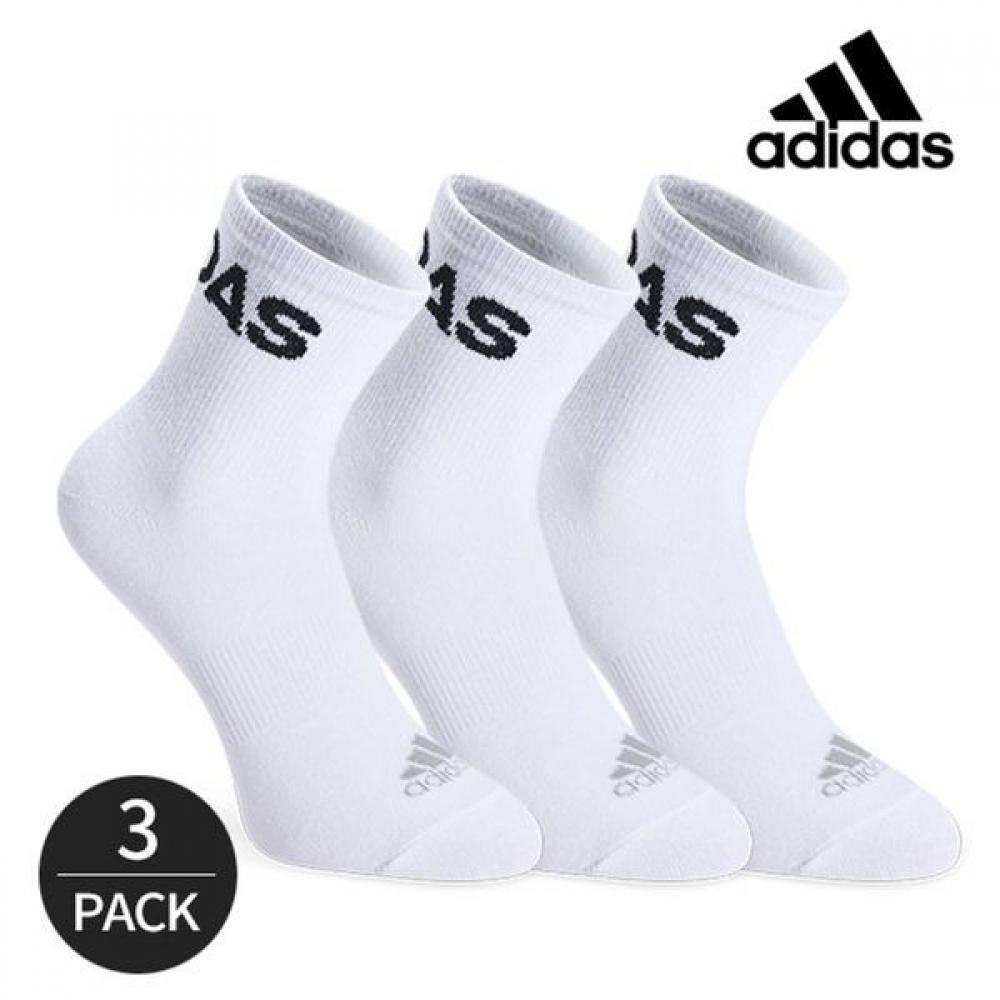 

Adidas Women s Big Logo Mid neck Socks 3P WH 31864893
