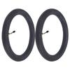 2Pcs Inner Tube Replacement Butyl Rubber Tyre W Bend Valve for Folding Bicycle Bike14x2.125in