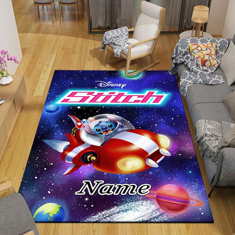 Custom 1Pc Stitch Balloons Fantasy World Rug Office Carpet Indoor Outdoor Entrance Doormat Nonslip Soft And Comfortable Living Room D291614