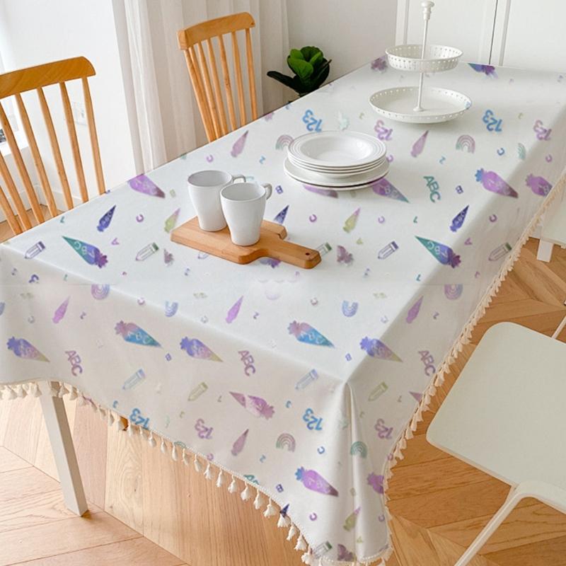 Tablecloth Table Runner 28X275cm for Academic Start Table Decoration for School Parties and Gatherings