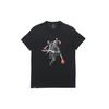 T-Shirts Herren Schwarz Rundhals Mittlere Normale Passform DZ1871