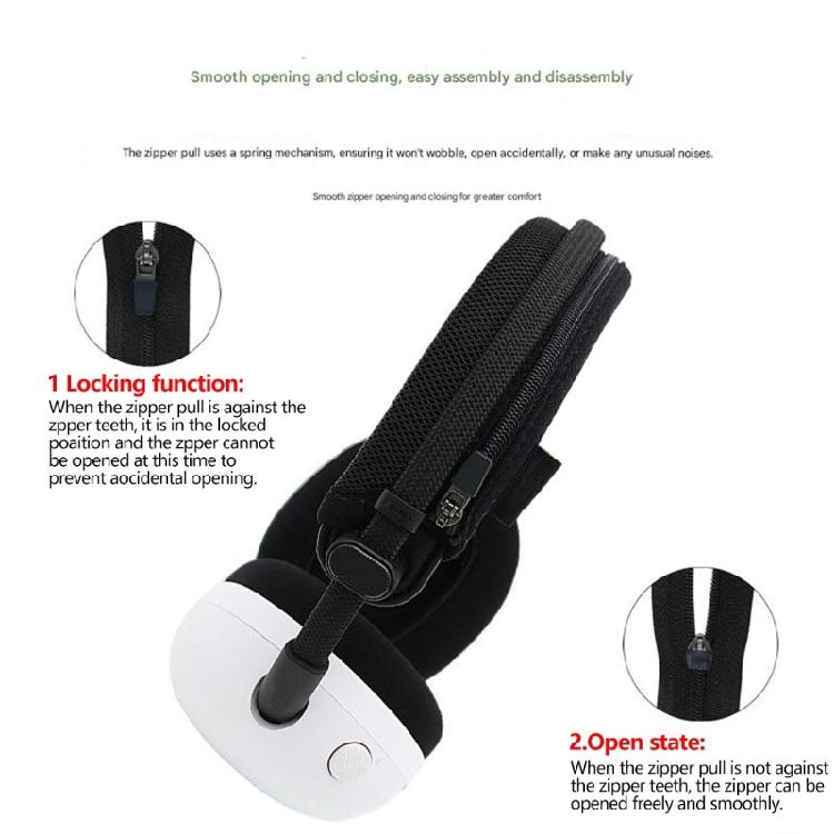 Washable Breathable Headband Cover For H9 II Headphones Headbeam Cap Cushion Comfortable Fit And Fast Zippers Removal