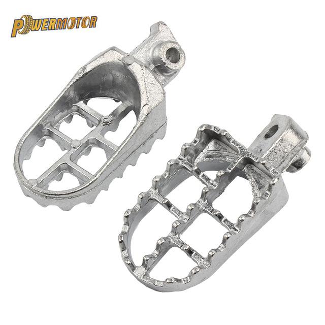 Motorcycle Parts Foot Pegs Pedals for Suzuki Yamaha DL650 PW 80 TW200 Moto Dirt Pit Bike Motocross Modified Accessories Enduro