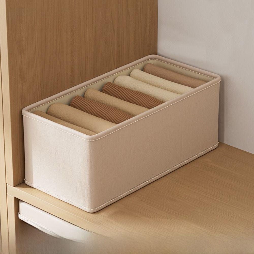 Washable Wardrobe Organizer Foldable Foldable Storage Box Clothes Storage Box  Pants Storage